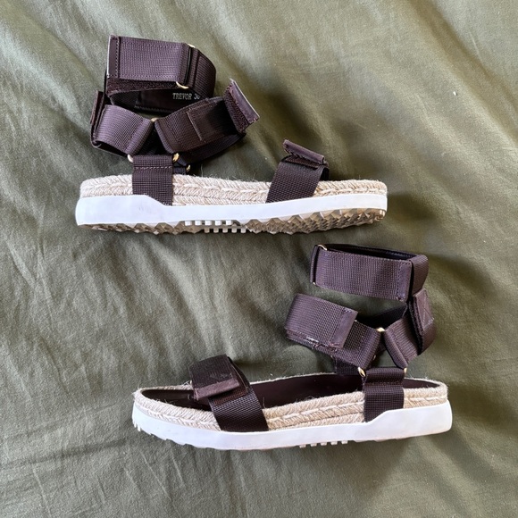 Silent D | Anthropologie Trevor gladiator sandals in brown - Picture 8 of 9
